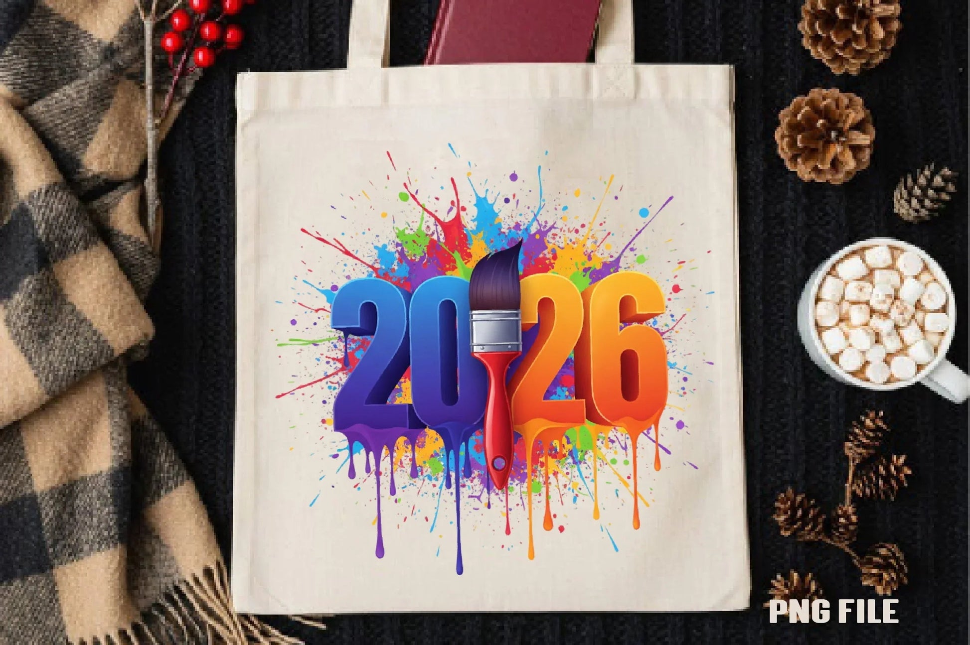 Happy New Year Clipart Bundle - CraftNest - Digital Crafting and Art