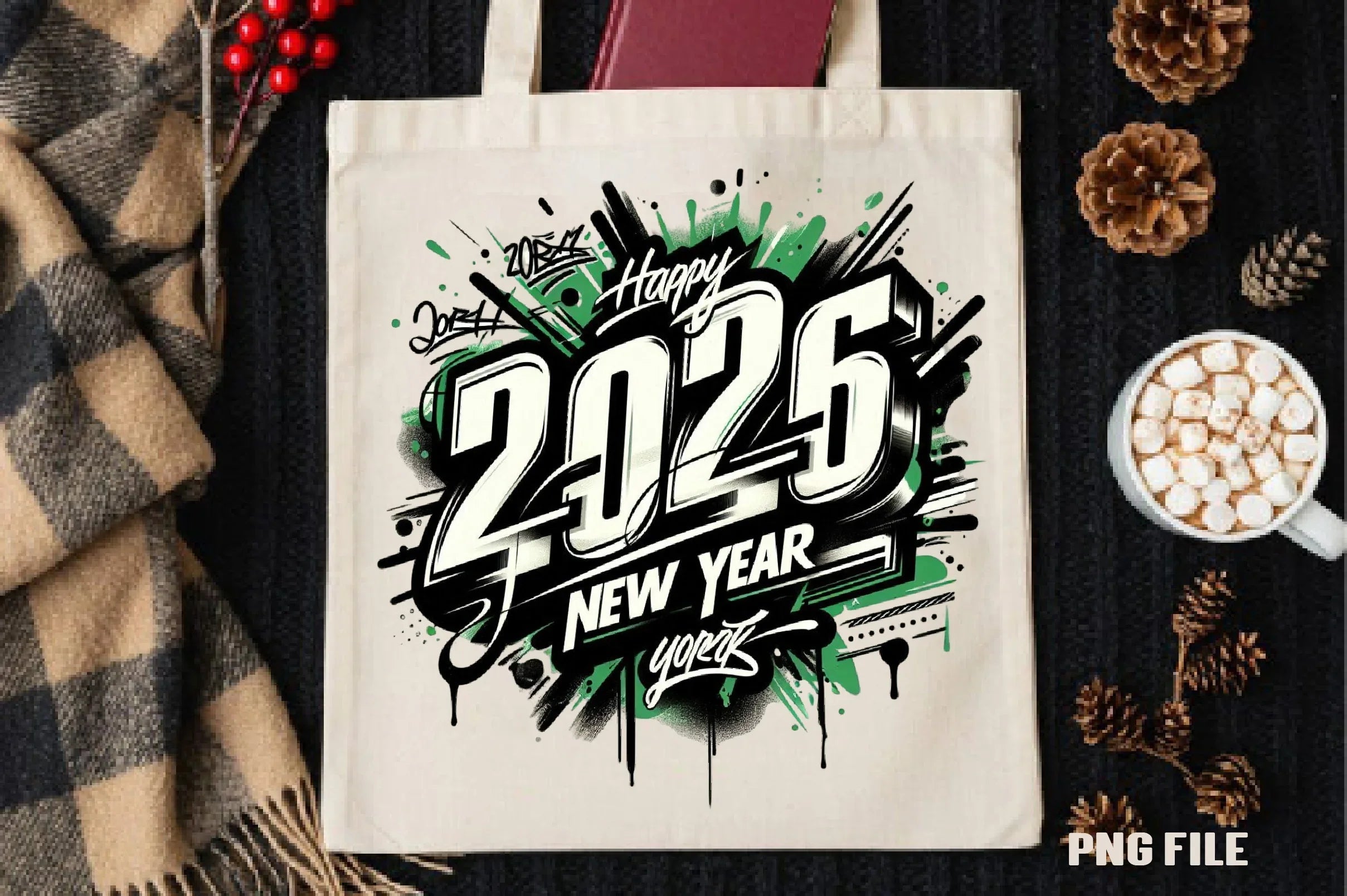 Happy New Year Clipart Bundle - CraftNest - Digital Crafting and Art