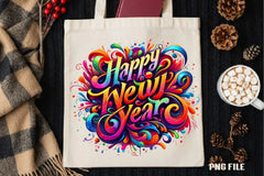 Happy New Year Clipart Bundle - CraftNest - Digital Crafting and Art