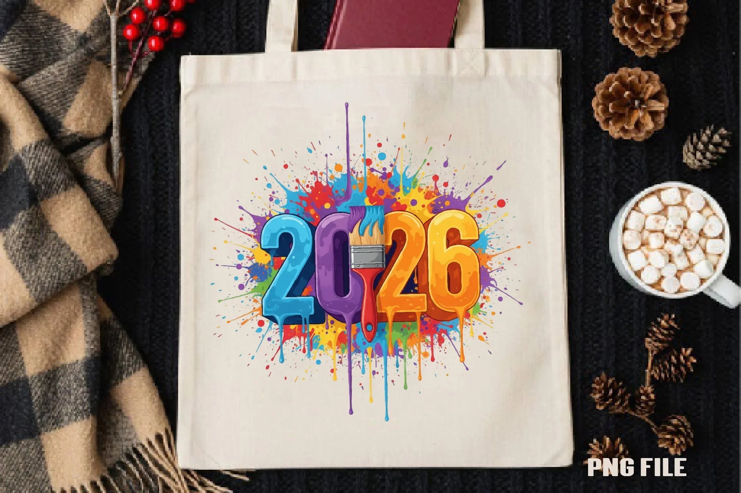 Happy New Year Clipart Bundle - CraftNest - Digital Crafting and Art