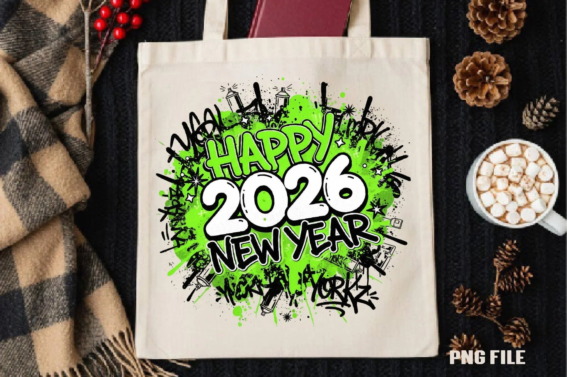 Happy New Year Clipart Bundle - CraftNest - Digital Crafting and Art
