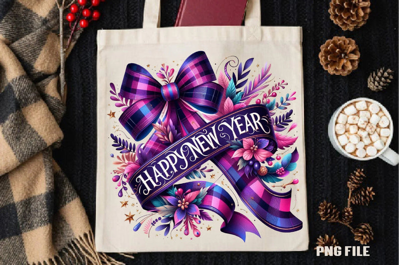 Happy New Year Clipart Bundle - CraftNest - Digital Crafting and Art