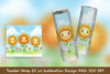Happy Sunflower Tumbler Wrap