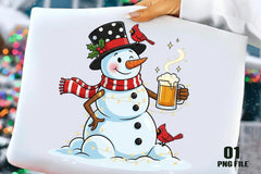 Happy Snowman Clipart Bundle - CraftNest - Digital Crafting and Art