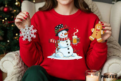 Happy Snowman Clipart Bundle - CraftNest - Digital Crafting and Art