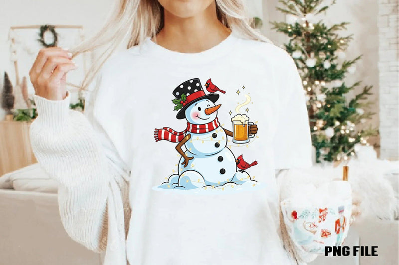 Happy Snowman Clipart Bundle - CraftNest - Digital Crafting and Art