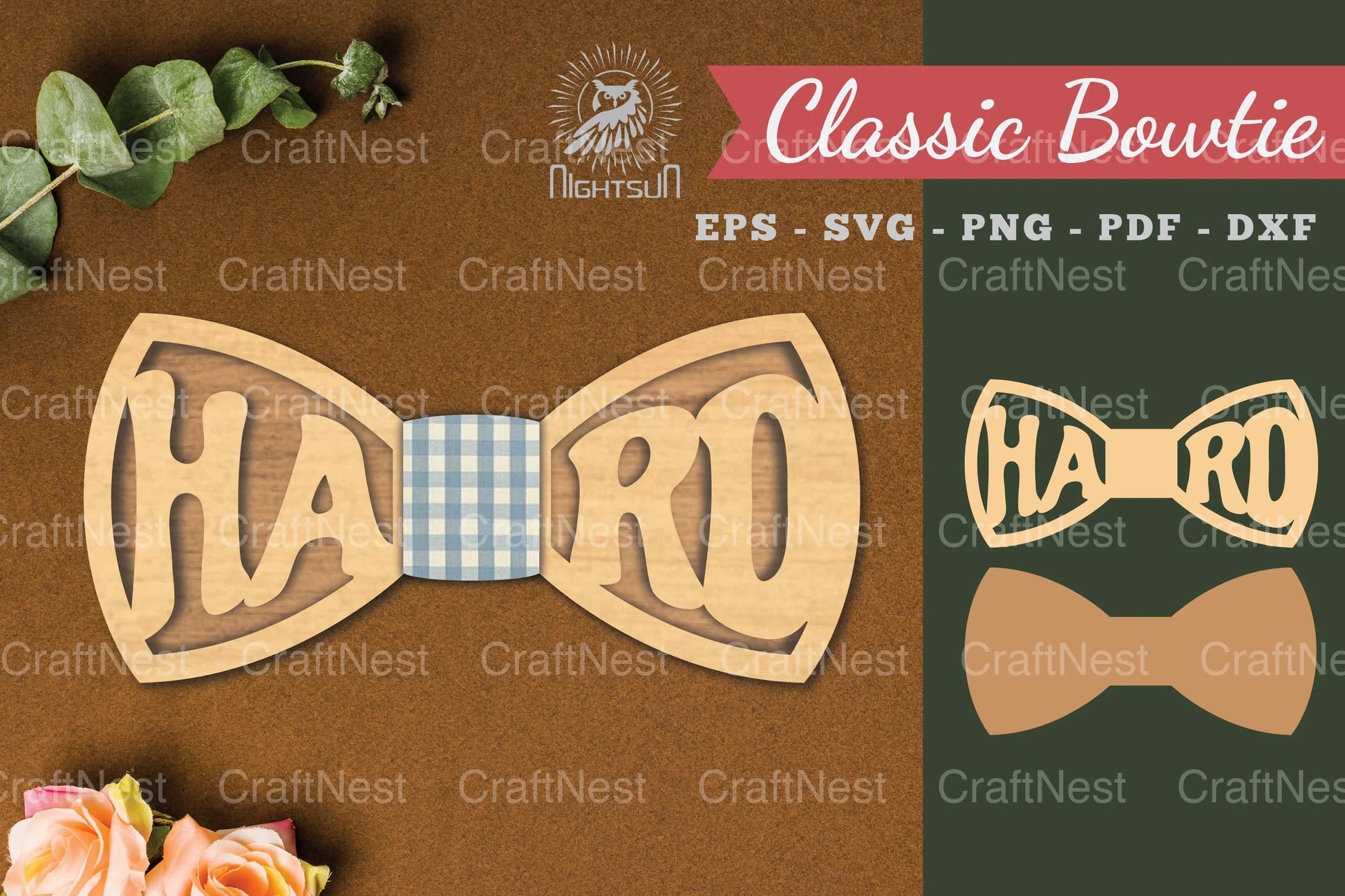 Hard Laser Cut Bowtie Clipart Bundle - CraftNest - Digital Crafting and Art