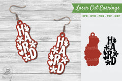 Hard Laser Cut Earrings SVG Bundle - CraftNest - Digital Crafting and Art