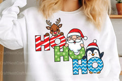 Santa Ho Ho Ho PNG Clipart Bundle - CraftNest - Digital Crafting and Art