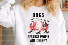 Spooky Halloween Dog Ghost Clipart Bundle - CraftNest - Digital Crafting and Art