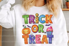Halloween Trick or Treat Spooky Clipart Bundle 2 - CraftNest - Digital Crafting and Art