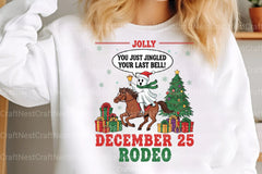 Jolly Rodeo Cowboy Christmas Clipart Bundle - CraftNest - Digital Crafting and Art