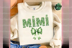 Floral Mimi Coquette Mama Grandma Clipart Bundle - CraftNest - Digital Crafting and Art