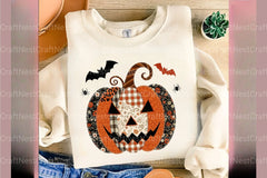 Patchwork Pumpkin Halloween Clipart Bundle - CraftNest - Digital Crafting and Art