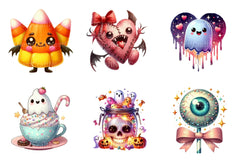 Spooky Cute Clipart Bundle 1 - CraftNest - Digital Crafting and Art