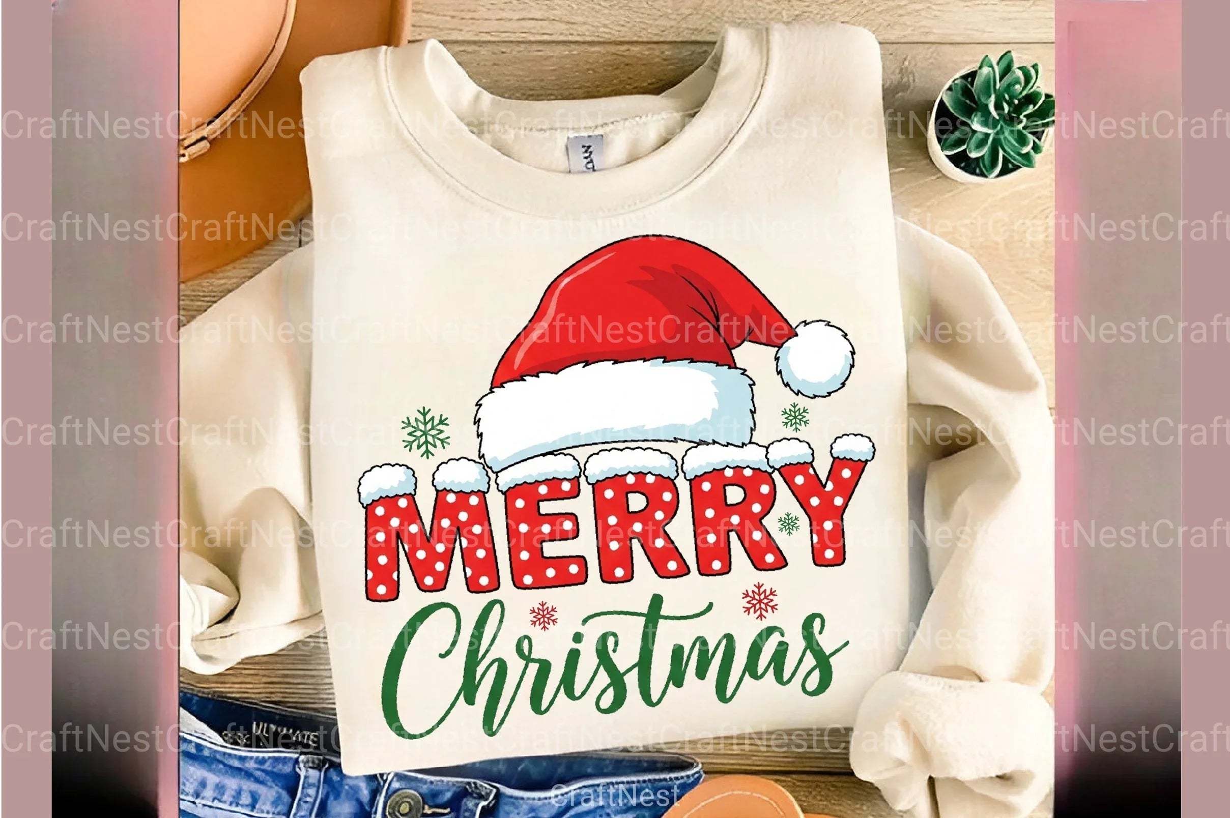 Christmas Merry Clipart Bundle 5 - CraftNest - Digital Crafting and Art