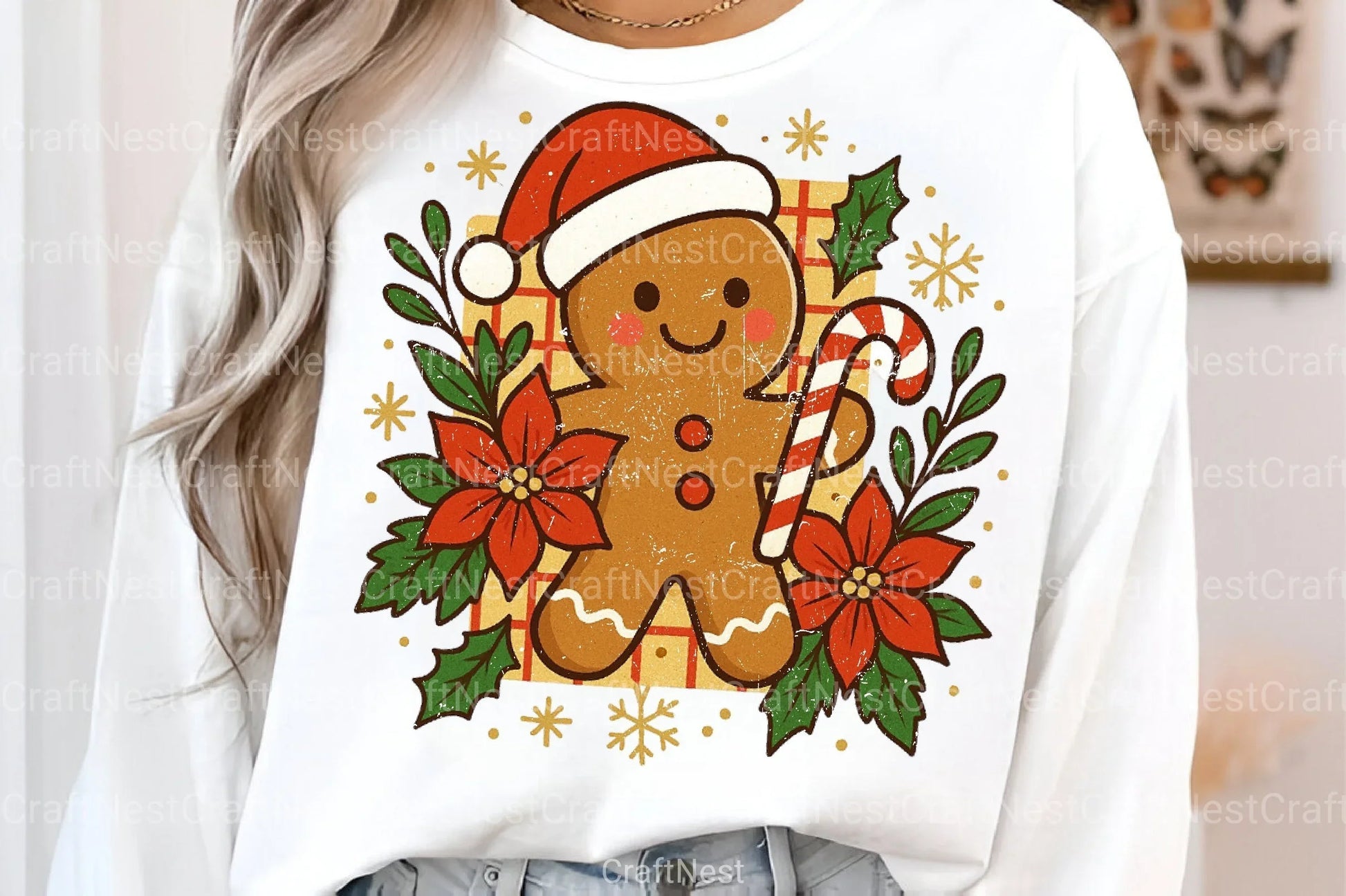 Retro Gingerbread Cookie Clipart Bundle 99 - CraftNest - Digital Crafting and Art