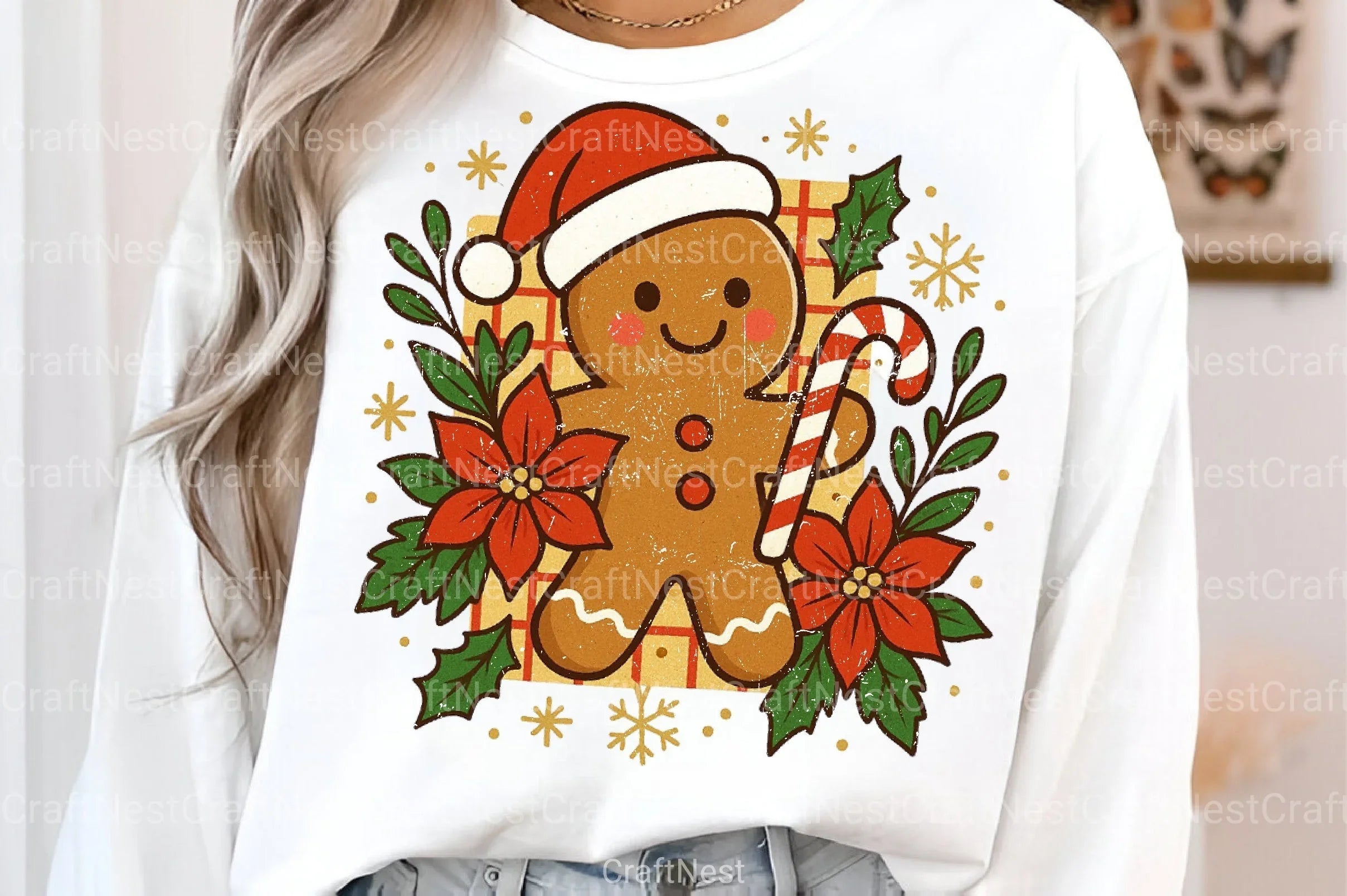 Retro Gingerbread Cookie Clipart Bundle 99 - CraftNest - Digital Crafting and Art