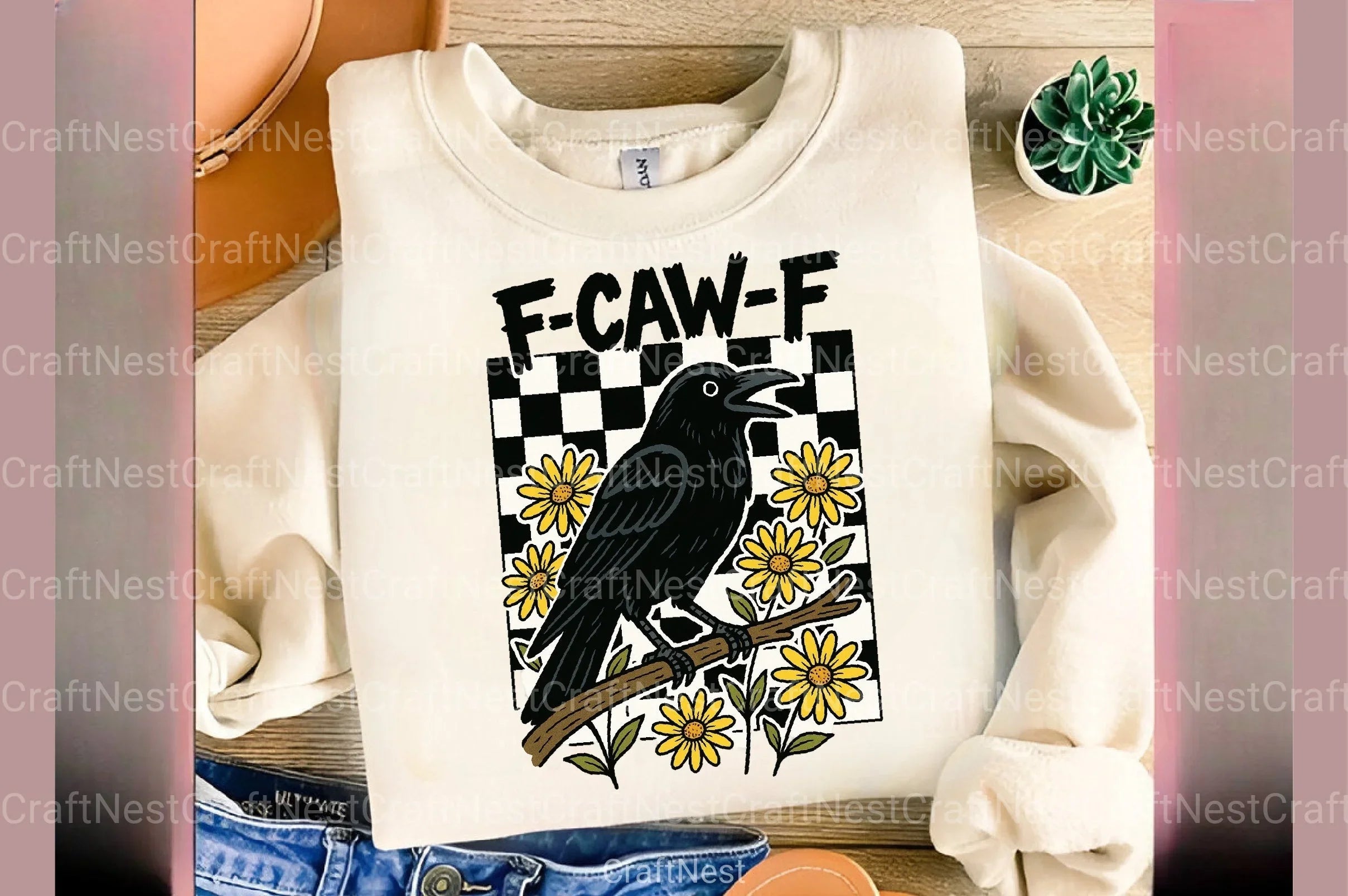 Funny Halloween Crow & Raven Clipart Bundle - CraftNest - Digital Crafting and Art