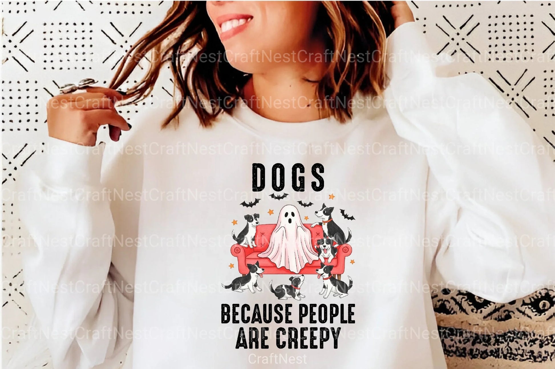 Spooky Halloween Dog Ghost Clipart Bundle - CraftNest - Digital Crafting and Art