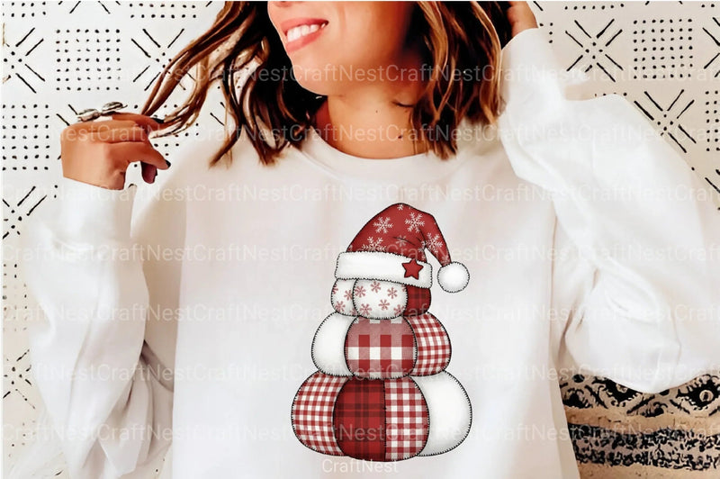 Patchwork Christmas Tree Embroidery Clipart Bundle 2 - CraftNest - Digital Crafting and Art