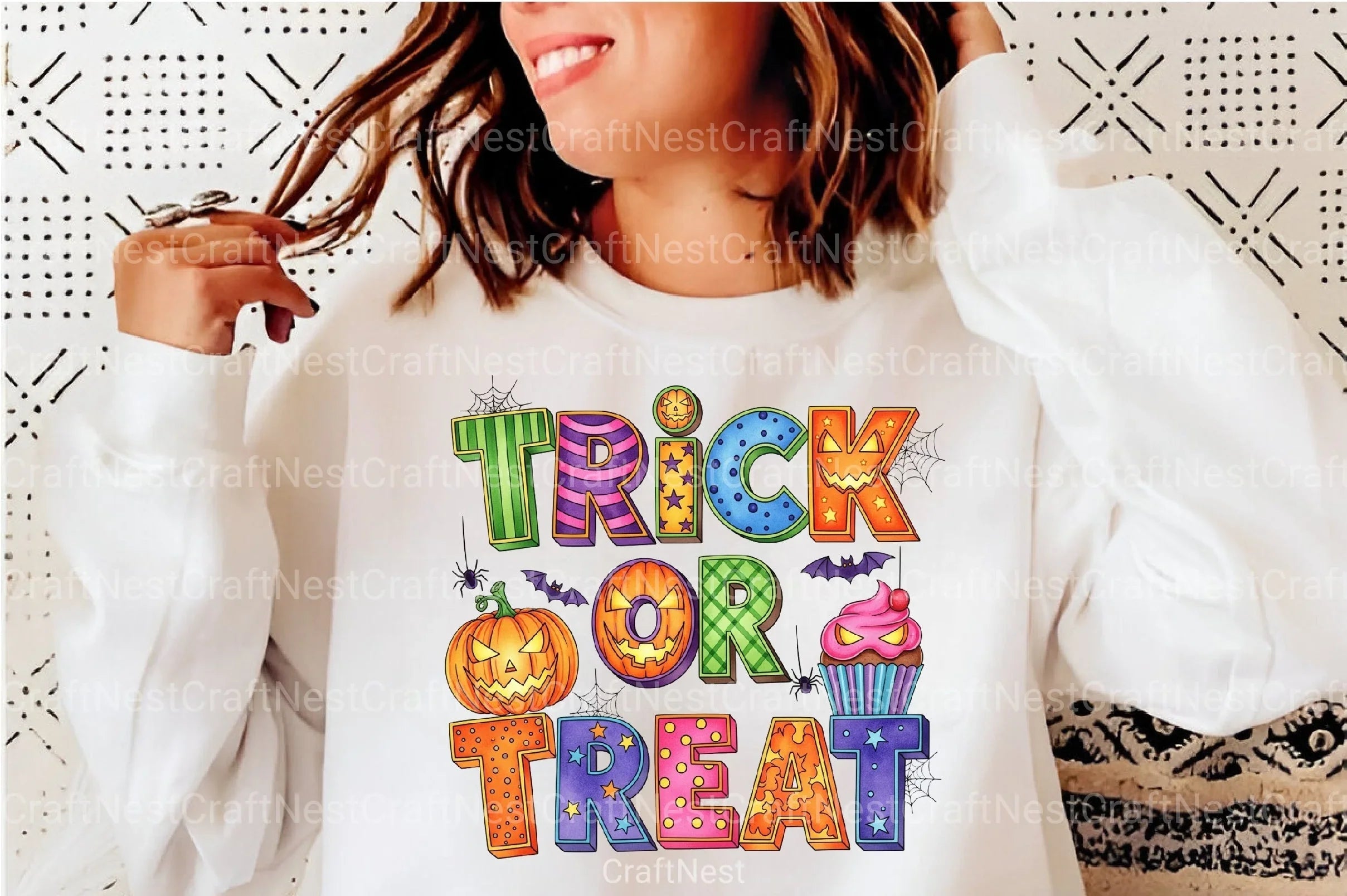 Halloween Trick or Treat Spooky Clipart Bundle 2 - CraftNest - Digital Crafting and Art