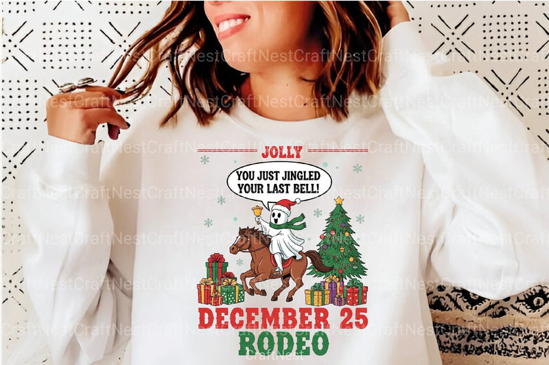 Jolly Rodeo Cowboy Christmas Clipart Bundle - CraftNest - Digital Crafting and Art