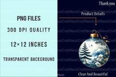 Chinoiserie Christmas Toile Grandmillennial Clipart Bundle - CraftNest - Digital Crafting and Art