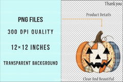 Embroidery Halloween Preppy Pumpkin Clipart Bundle - CraftNest - Digital Crafting and Art
