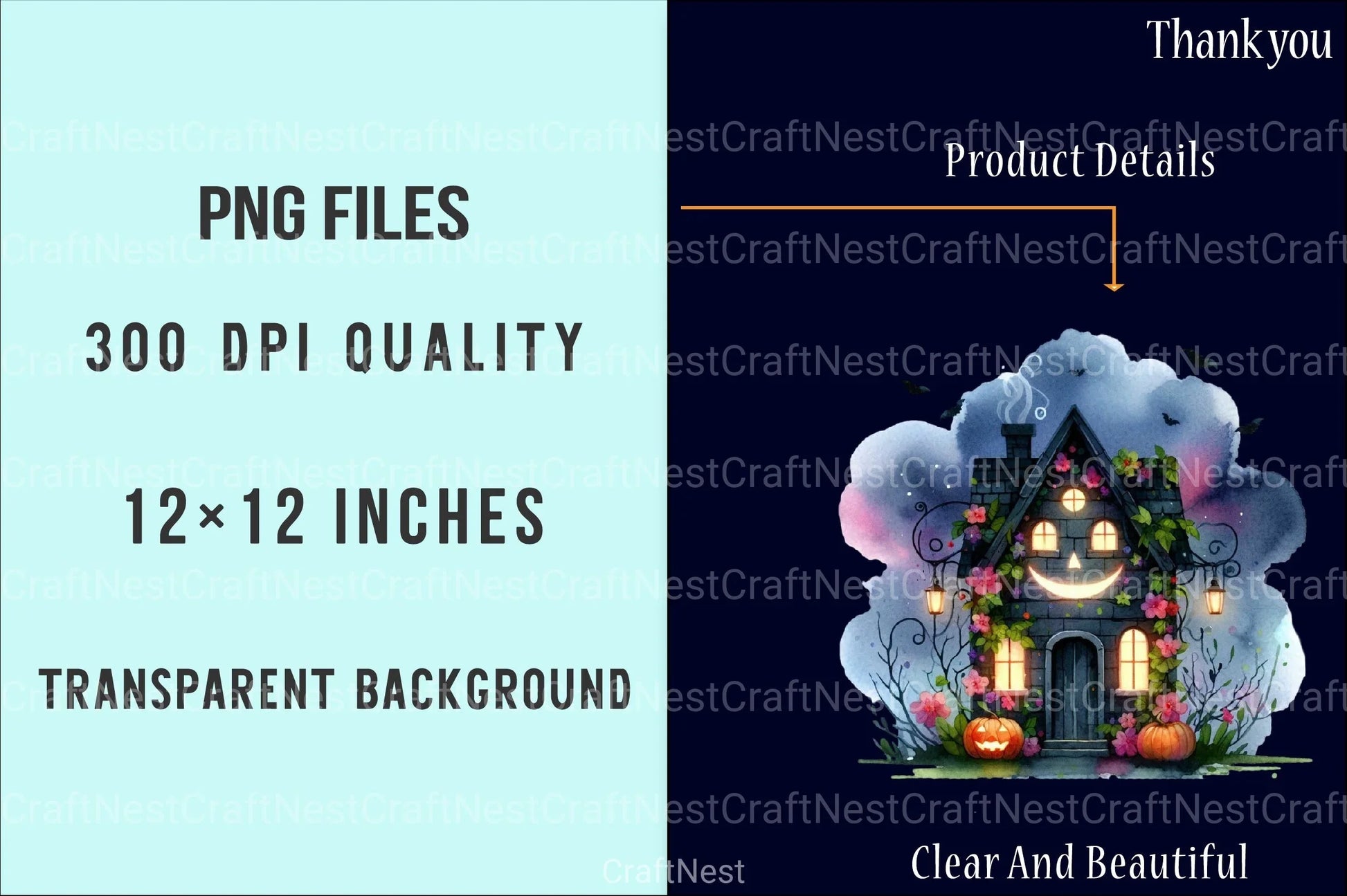 Spooky Cute Clipart Bundle 1 - CraftNest - Digital Crafting and Art