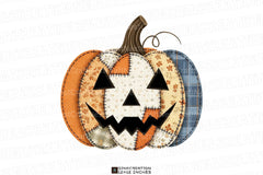 Embroidery Halloween Preppy Pumpkin Clipart Bundle - CraftNest - Digital Crafting and Art