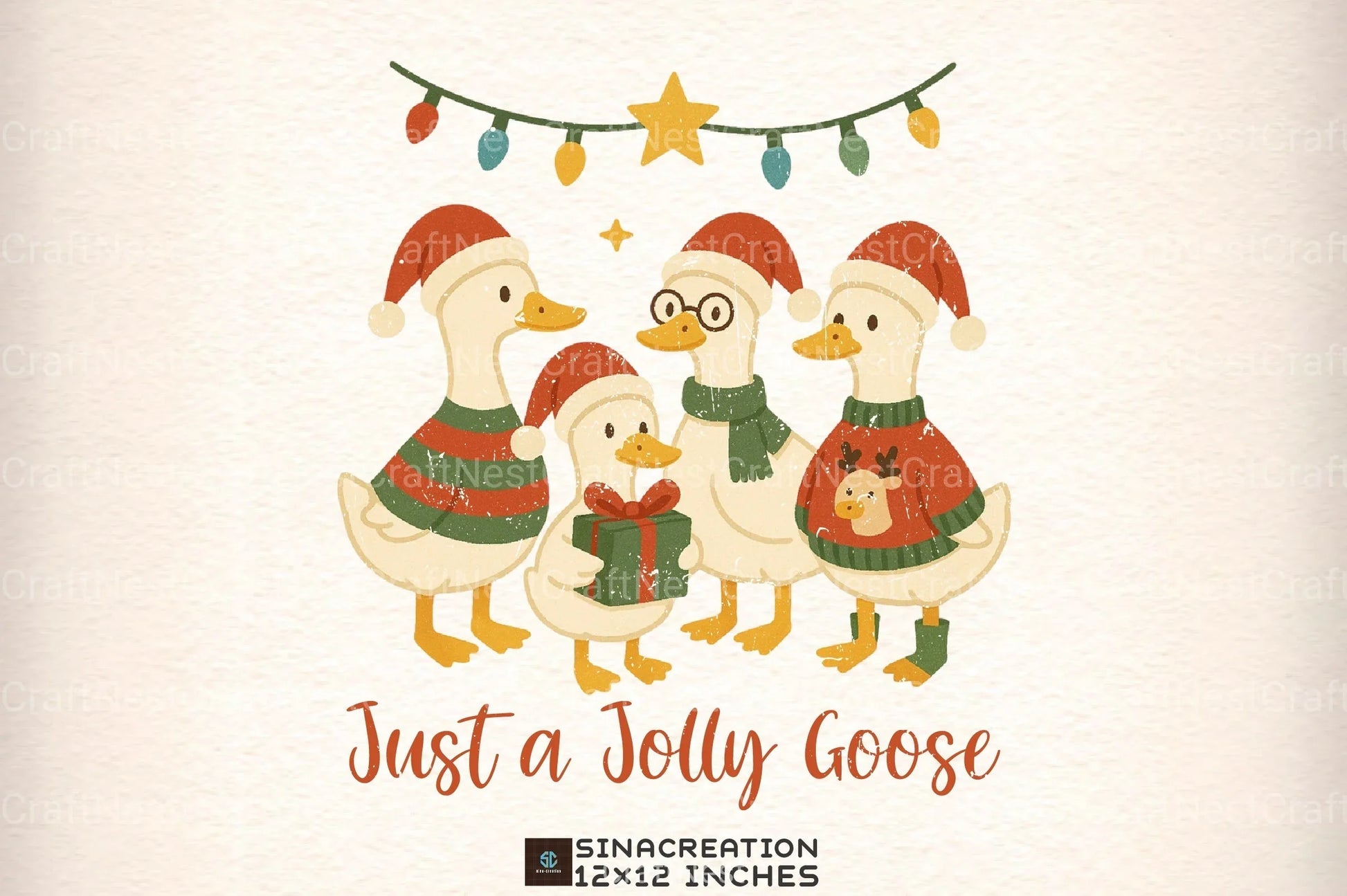 Jolly Goose Clipart Bundle - CraftNest - Digital Crafting and Art