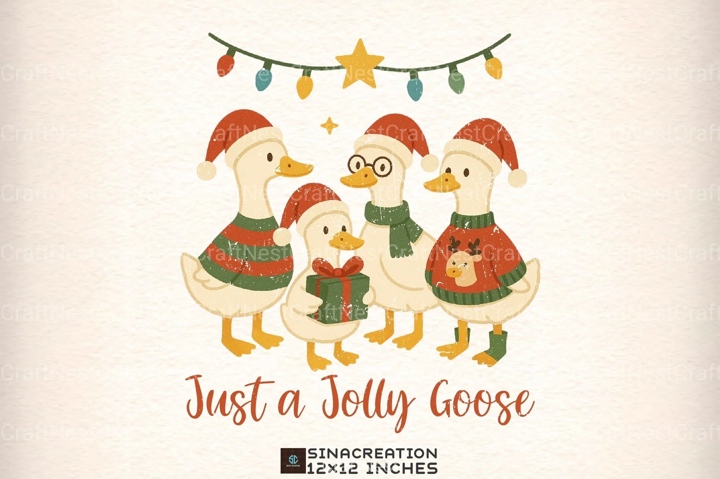 Jolly Goose Clipart Bundle - CraftNest - Digital Crafting and Art
