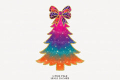 Glitter Brushstroke Christmas Tree Clipart Bundle - CraftNest - Digital Crafting and Art