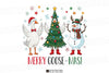 Funny Merry Christmas Goose Clipart Bundle