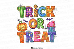 Halloween Trick or Treat Spooky Clipart Bundle 2 - CraftNest - Digital Crafting and Art