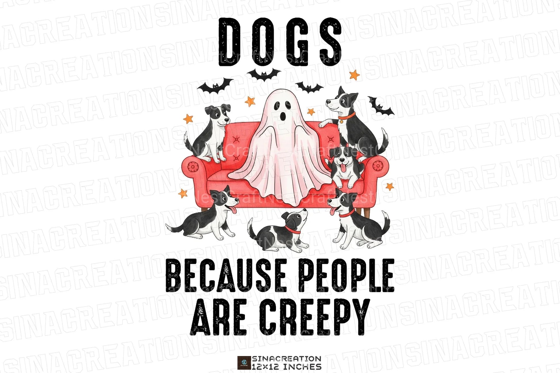 Spooky Halloween Dog Ghost Clipart Bundle - CraftNest - Digital Crafting and Art