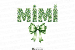 Floral Mimi Coquette Mama Grandma Clipart Bundle - CraftNest - Digital Crafting and Art
