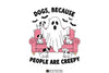 Halloween Dog & Spooky Ghost Retro Shirt Design Bundle