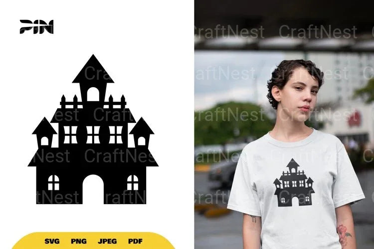 Haunted House Halloween SVG Bundle - CraftNest - Digital Crafting and Art