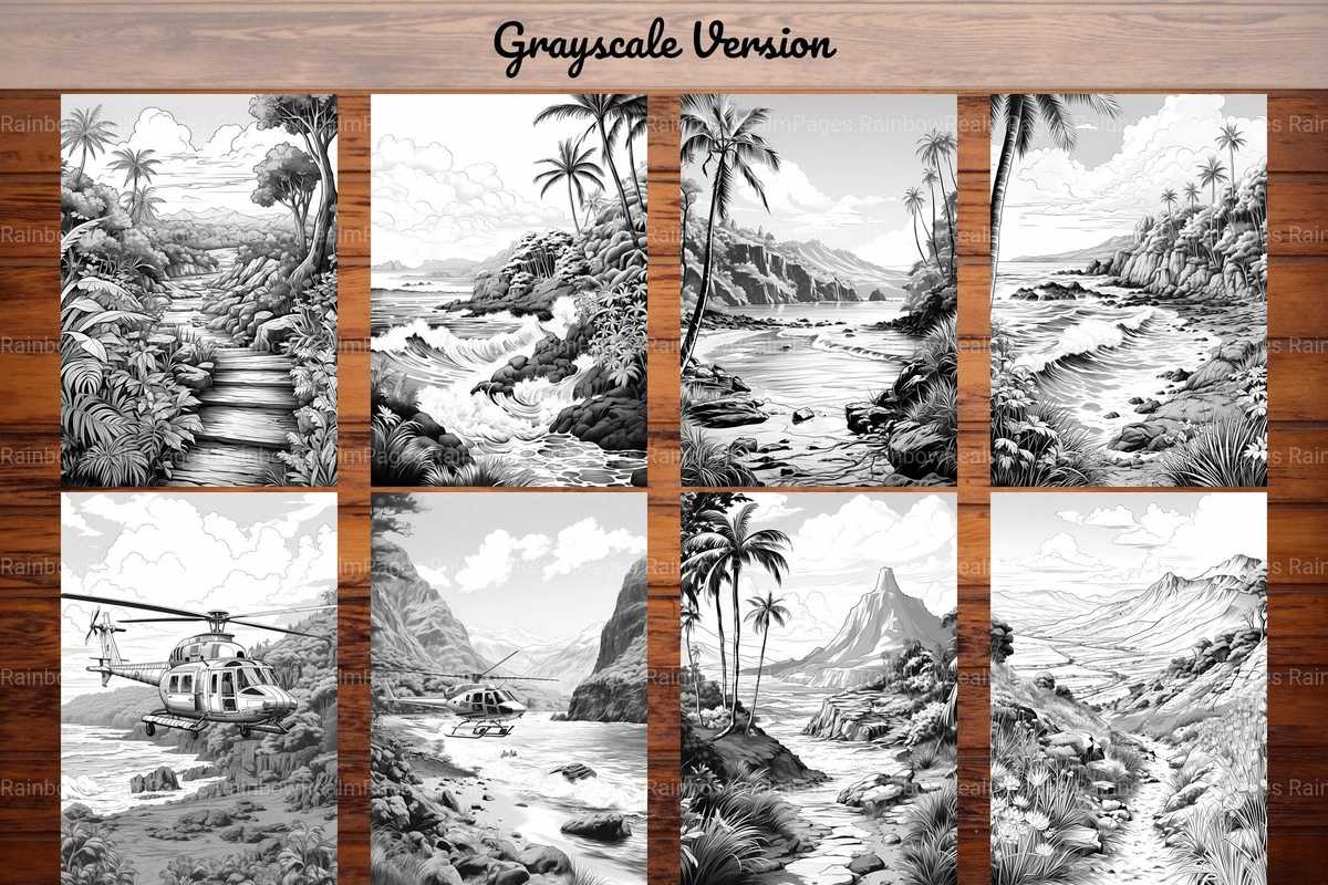 Hawaii Coloring Books - CraftNest