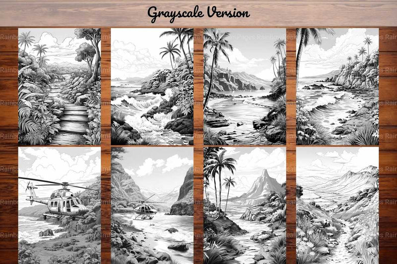 Hawaii Coloring Books - CraftNest