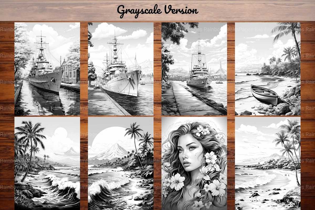 Hawaii Coloring Books - CraftNest