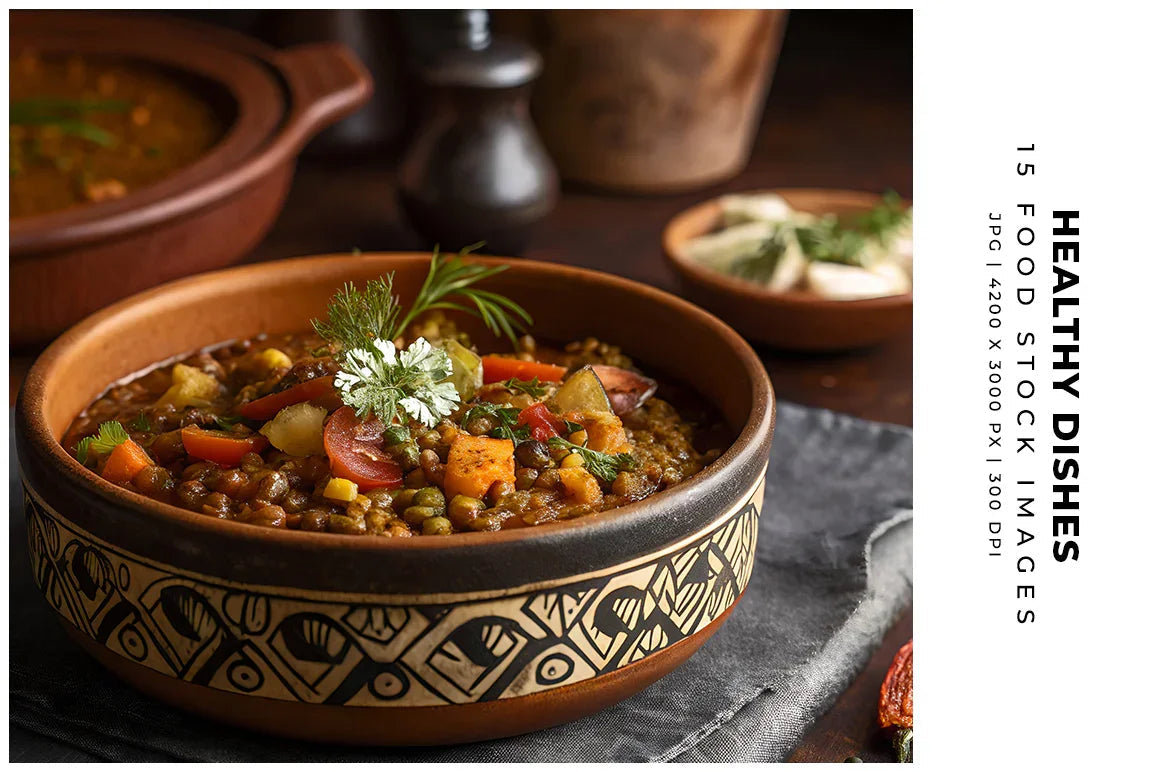 Healthy Dishes - Stock Images - CraftNest - Digital Crafting and Art