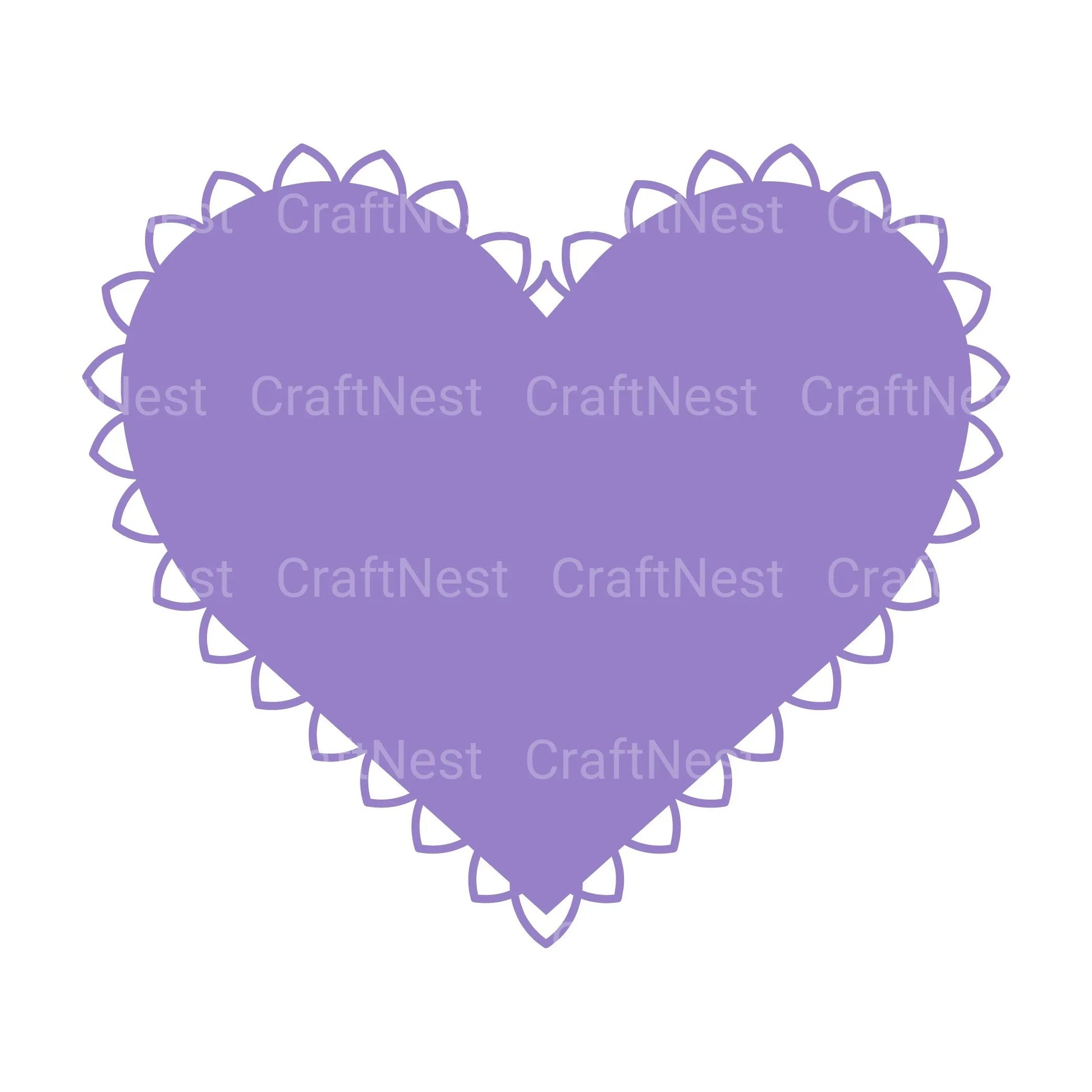 Heart 3D Layered Papercut Clipart Bundle - CraftNest - Digital Crafting and Art