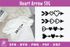 Heart Arrow SVG Bundle - Arrow Design Collection