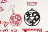 Heart Earring Laser Cut SVG Bundle Clipart