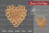 Heart Laser Cut Sign Clipart Bundle