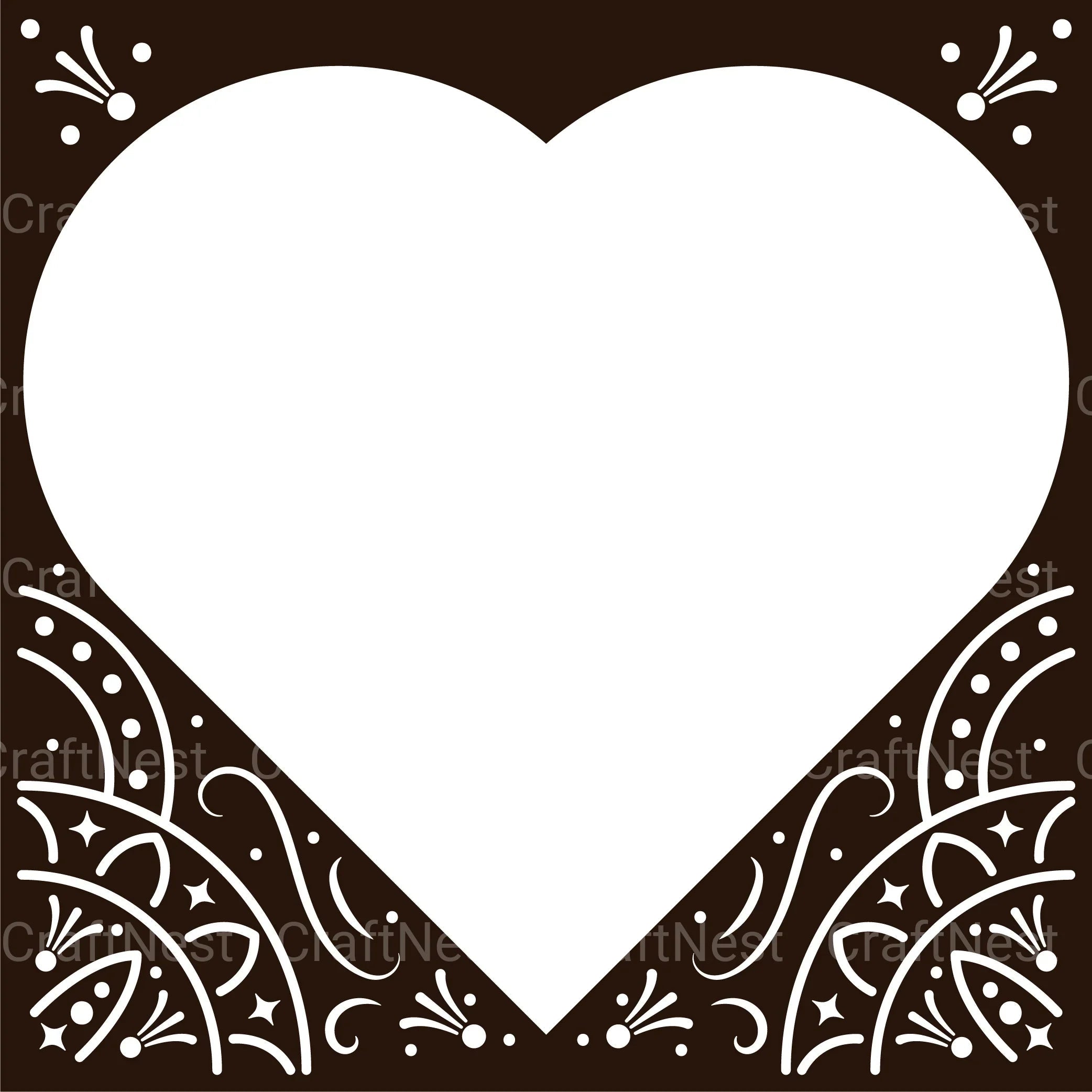 Heart Mandala 3D Layered Papercut Clipart Bundle - CraftNest - Digital Crafting and Art