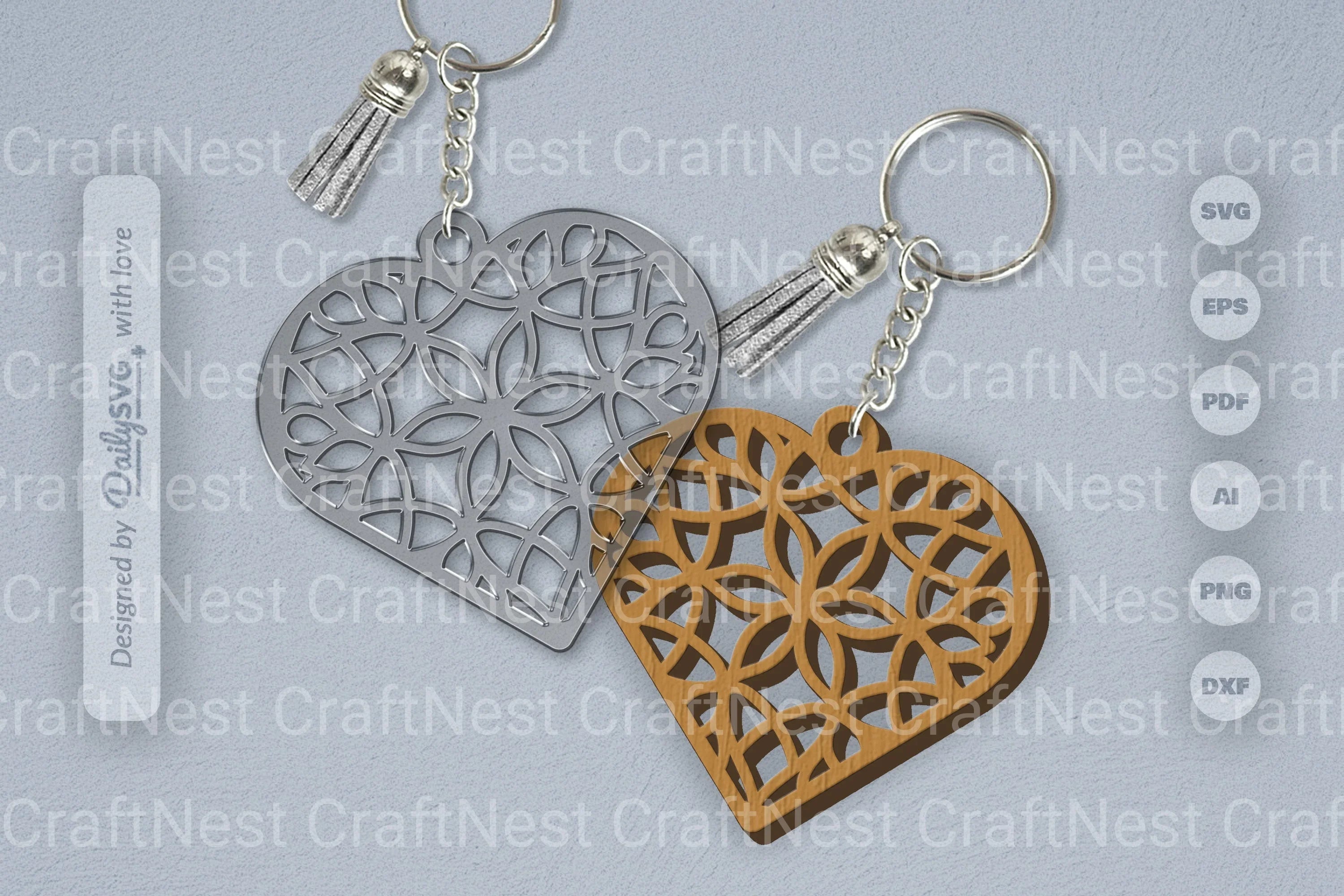 Heart Mandala SVG Bundle